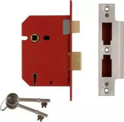 5 Lever Mortice Lock - 45mm Backset - SC