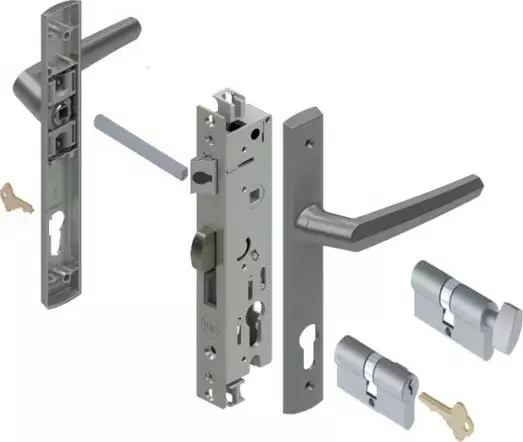Aria - Induro 30mm Backset - 4 Point Lock Sets Aria - Induro 30mm Backset - 4 Point Lock Sets