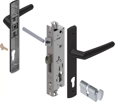 Aria Induro 30mm 4Pt KT Adj Throw Lock Kit - BLK