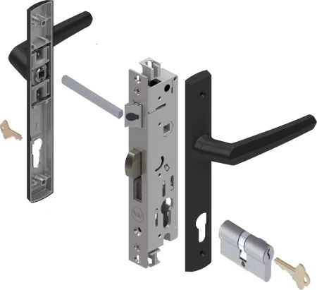 Aria Induro 30mm 4Pt KK Adj Throw Lock Kit - BLK