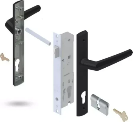 Aria 30mm 1 Pt Lock Kit - KK - Blk