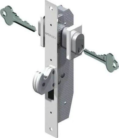 Clutha S/Door Lock (Key/Key)