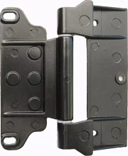 110mm Alu Door Hinge - BLK