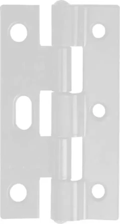 Security Door Hinge - White