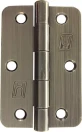 Radius Butt Hinge 89x58x2mm LP Steel R1/4 - AB