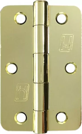 Radius Butt Hinge 89x58x2mm LP Steel R1/4 - EB