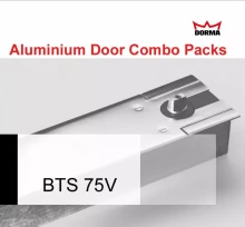 BTS 75V Aluminium Door Combi Pack EN 1-4