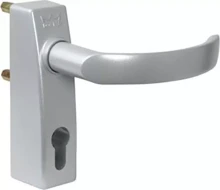 Exit Device External Lever (No Cyl) - Silver