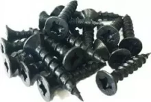 Screw - Steel Hingefix #8 PZ - BLK