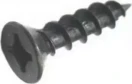 Timber Door Hinge Screw - #8x19 PZ - BLK