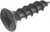 Screw - Steel Hingefix #8x25 PZ - BLK