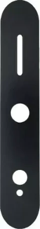 52mm Cover Plate - BLK