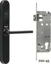 905 Smart Leverset w/ 45mm Backset Lock - BLK