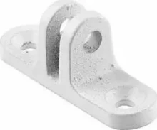 Centre Bottom Sash Bracket - White