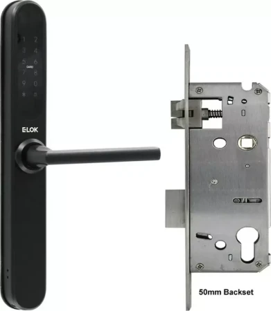 905 Smart Leverset w/ 50mm Backset Lock - BLK