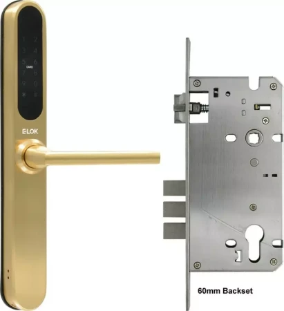 905 Smart Leverset w/ 60mm Backset Lock - SB