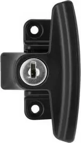 S/Window Catch Locking - BLK