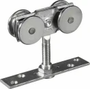 301 Timber/Metal Door Top Plate Hanger - Steel