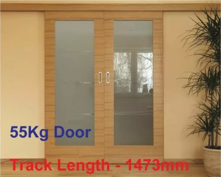 Marathon 55kg Single Door/1473mm Track Kit