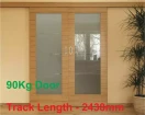 Marathon 90kg Single Door/2438mm Track Kit