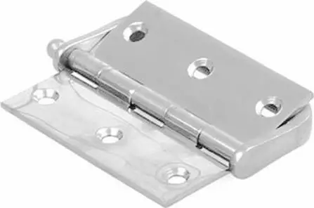 Hinge - 75 x 63 x 2mm D Handle Hinge - SS