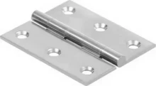 Hinge - 75 x 63 x 2mm Fixed Pin