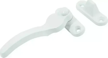 Zinc Alloy Wedge Fastener - White PC