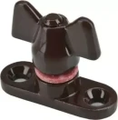 Quadrant Stay Wing Nut & Base - FB