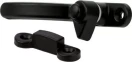 LH Split Rail Fastener - BLK