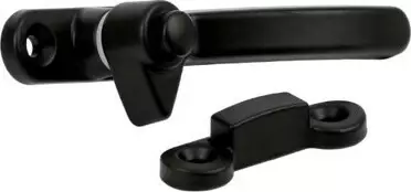 RH Split Rail Fastener - BLK