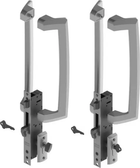 Pinnacle Sliding Door Kit  - Aria Handle - 30mm Backset Pinnacle Sliding Door Kit  - Aria Handle - 30mm Backset