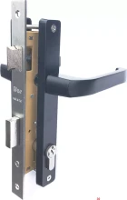 25mm Backset Double Cylinder Lock Kit - BLK