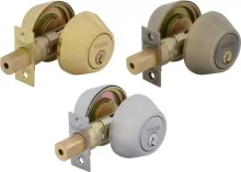 Dead Bolt - Key/Key  60-70mm Backset Options