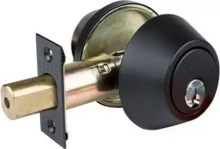 Urban Deadbolt Key/Key - BLK