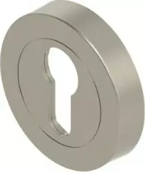 Apex Round Euro Cylinder Escutcheon - BN