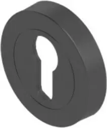 Apex Round Euro Cylinder Escutcheon - PC