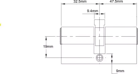 Euro C4 5 Pin Offset K/K Fixed Cam E 33/48 - SC