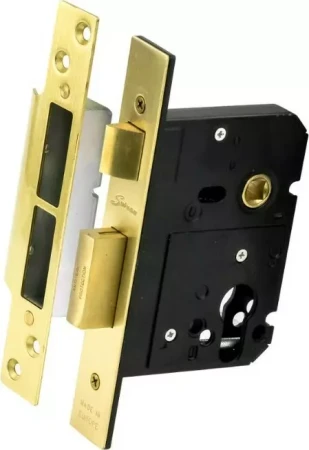 Euro Mortice Lock 45mm B/Set - PB