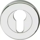 Velocity 55mm Round Euro Cylinder Escutcheon - CP