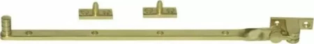 MN Solid Brass 300mm Fanlight Stay - PB