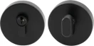 S Range Round Deadbolt 60/70mm Backset - BLK