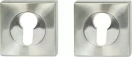 Milano Square Euro Escutcheon Set - SN