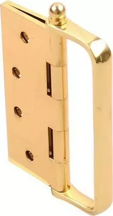 Hinge - 100 x 75 x 2.5mm D Handle Hinge - PB