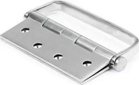 Hinge - 100 x 75 x 2.5mm D Handle Hinge - SS