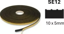 SE12 Black Sponge Seal 10x5 EPDM