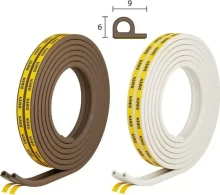 RP48 Weather Strip Roll 9 x 6 x 5m EPDM