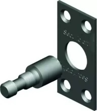 Hinge Bolt - Silver DP