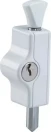 Securicraft Midibolt - (White) * KEYED ALIKE *