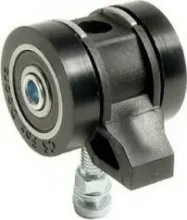 BLACK 2 Wheel CSFD Roller - M6 Thread