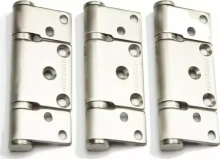 Securefold Offset Inward Opening Hinge Set - SS